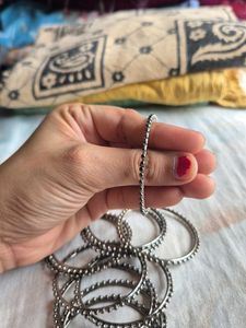 Sliver Bangel For Kids
