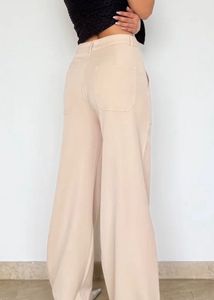 posh pattern wide legs pant