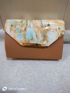 Floral Print Clutch