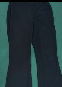 h&amp;m Stylish Black Flare Leg Pants