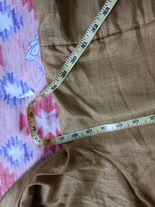 Beautifu Neck Designer Golden Kurta