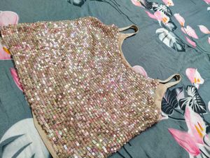 Sequin Cami Top