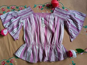 Mini Top for Girls 👚🤍