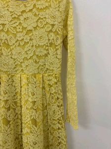 Yellow Lace Dress