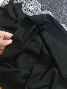 Sparkly Gray &amp; Black Mini Dress
