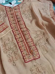 Handloom Silk Suit