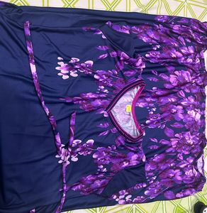 Not Used Floral Nighty Dress
