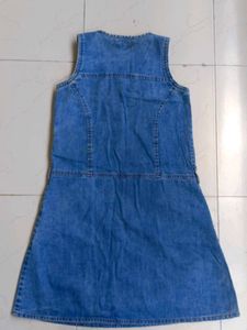 Vintage Denim Mini Dress