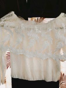 Lace Detail Party Dress