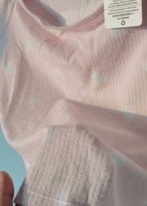 Cute Pink Halter Top with criss cross pattern 🩷