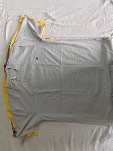 Tshirt set of 5 Xxl / Xl plain half sleeve cotton