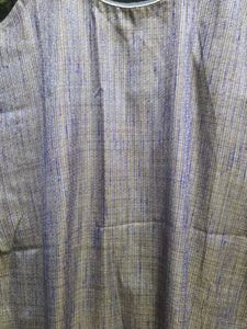 Sleeveless Jute Kurta