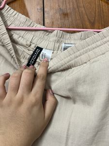 Beige Long Skirt/ H&amp;M