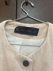 3/4 Sleeve Round Neck Overcoat