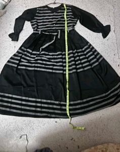 Black Abaya With Duppata