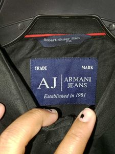 ARMANI EXCHANGE Men&#39;s Black Shirt