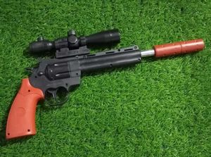 (Pack Of 2)  Toy Pubg Gun With Free Bullets