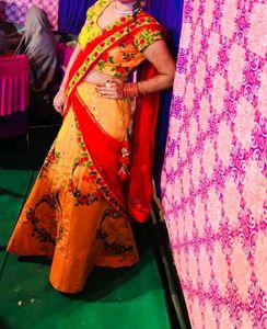 Floral Lehenga Choli Set