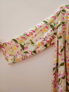 Floral Print Shrug