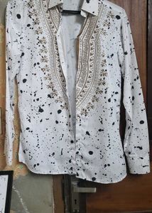 Patterned Casual Shirt