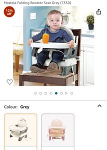 Mastela Folding Booster Chair For Kids
