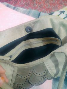 Pure Leather Shoulder Bag