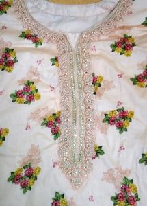 Stitched Kurta With Dupatta