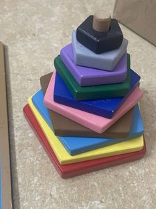 Wooden Transportation Puzzle &amp; Stacker