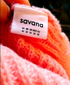 Savana Pink Knit Cardigan