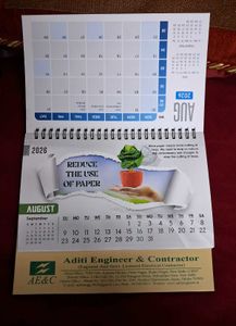 2026 'Save Earth' Desk Calendar
