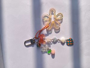 When Life Gives You Tangerine 🍊 keychain