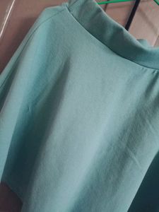 Sea Green Short Skirt