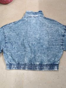 Acid Wash Denim Jacket