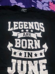 Black T-shirt For Men