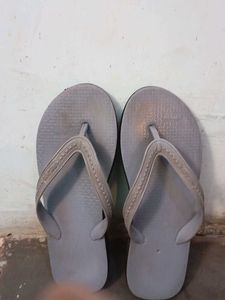 Gray Flip-Flops Relaxo for slippers