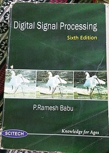 Digital Signal Processing Sixth Edition By Ramesh Babu