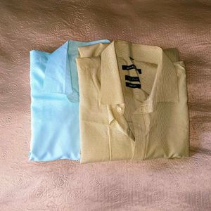 🛍️2 Men&#39;s Slim Fit Shirt⭐⭐⭐⭐⭐