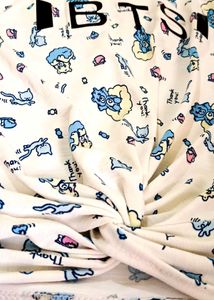 White Printed Tshirt For Women