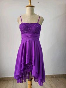 Purple Party Dress
