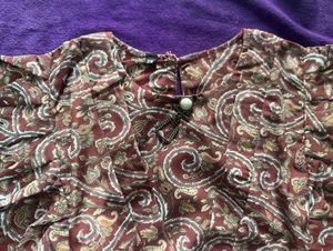Stylish Paisley Print Top