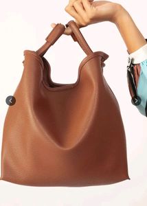 Twenty Dresses Beige Textured Oversized Tote Bag