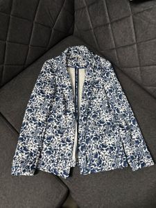 Floral Print Blazer