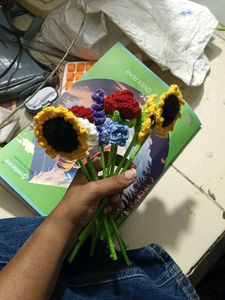 Crochet Flower Bouquet