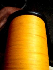 Yellow Kite Flying String