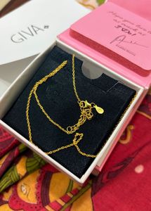 GIVA 925 silver Gold plated Chain