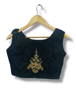 Navy Blue Lehenga Choli (Women&#39;s)
