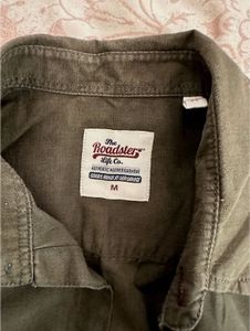 Olive Green Casual Shirt