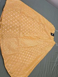 Chanderi Flared Skirt