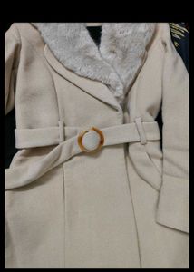 Madame Off White Overcoat