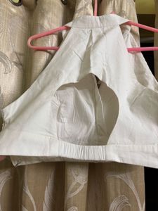 White Halter Top &amp; Maxi Skirt Set